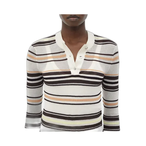 Striped Cotton Polo