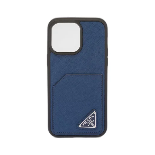 Saffiano leather cover for iPhone 14 Pro Max