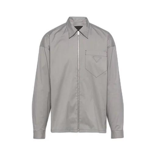 Stretch cotton shirt