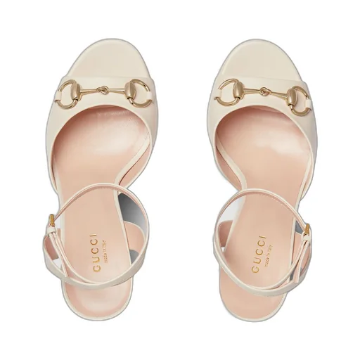Women's Horsebit platform sandal