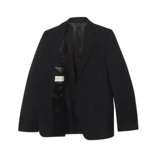 Slim fit wool mohair suit