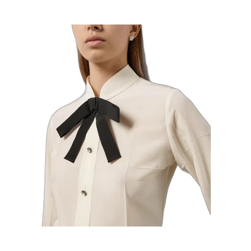 Silk crêpe de chine shirt