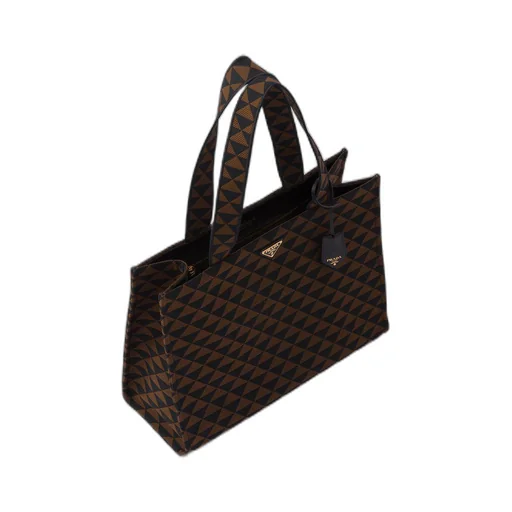 Prada Symbole bag in embroidered fabric