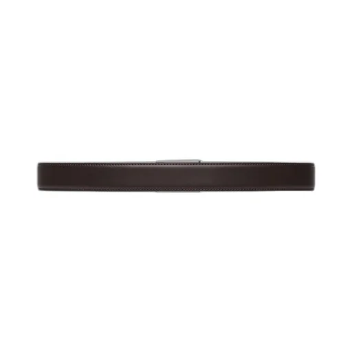 Reversible belt with rectangular buckle