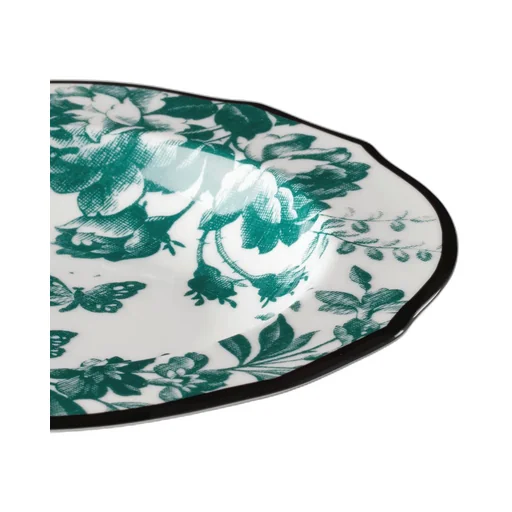 Herbarium rim soup bowl, set of two