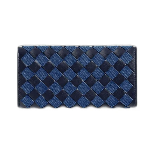 Intrecciato Large Flap Wallet