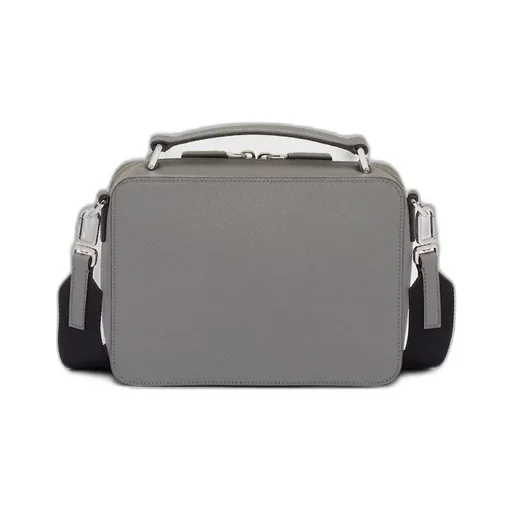 Medium Prada Brique Saffiano leather bag