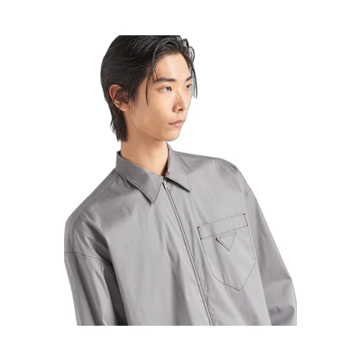 Stretch cotton shirt