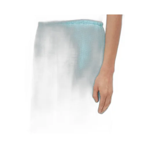 Mini Intrecciato Leather Skirt