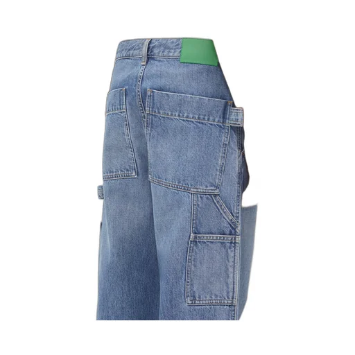 Vintage Indigo Cargo Denim