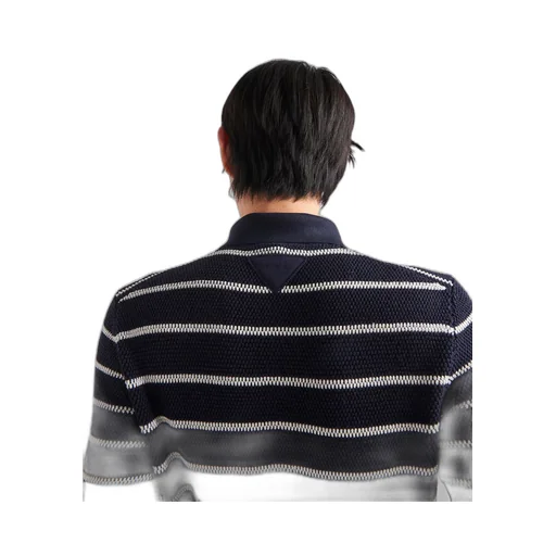 Silk polo shirt
