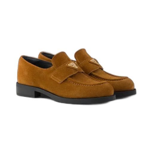 Suede loafers