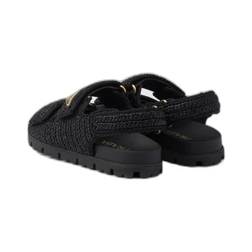Crochet sandals