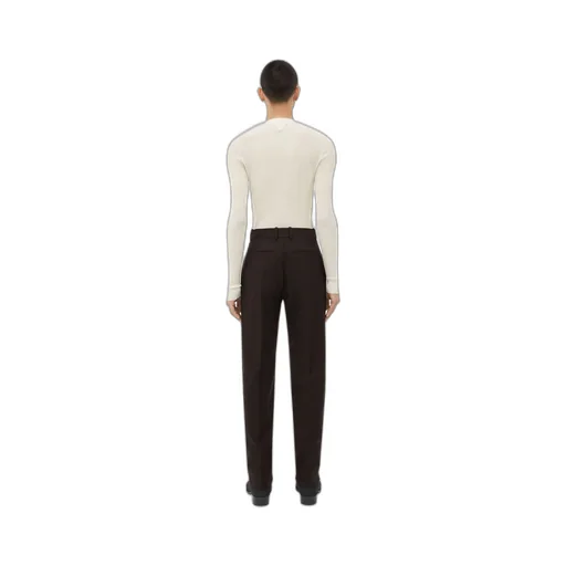 Structured Cotton Pants