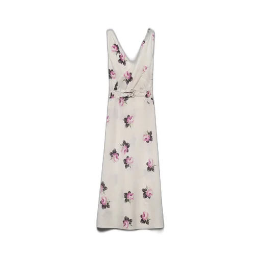 Printed sablé dress