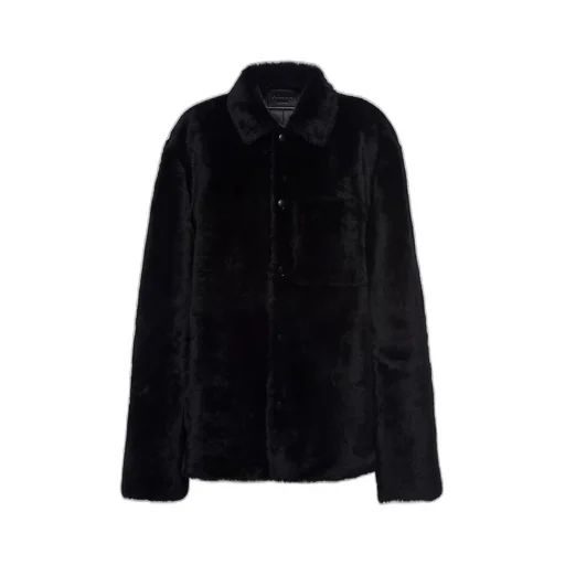 Shearling blouson jacket