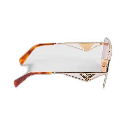 Sunglasses with triangle logo