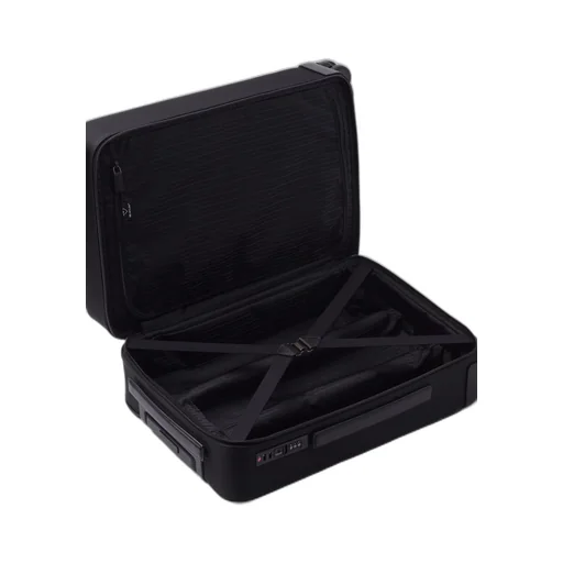 Re-Nylon and Saffiano leather trolley