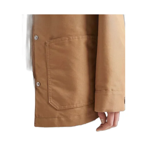 Technical canvas blouson jacket