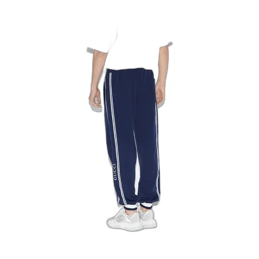 Technical jersey jogging pant
