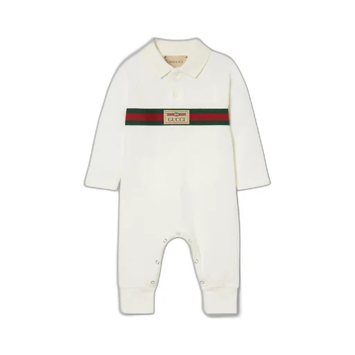 Baby cotton one-piece with Web