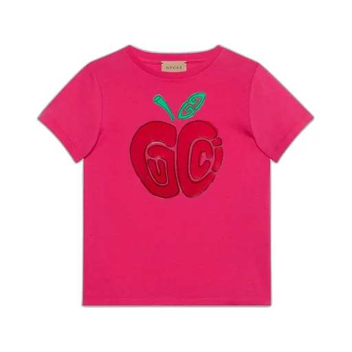 Children's printed cotton jersey T-shirt