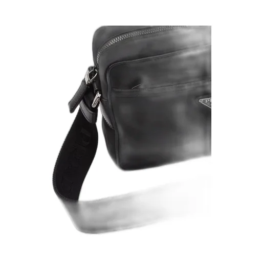 Re-Nylon and Saffiano shoulder bag