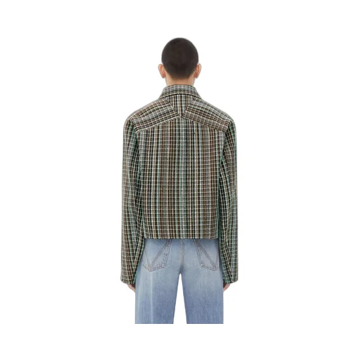 Cotton Check Jacket