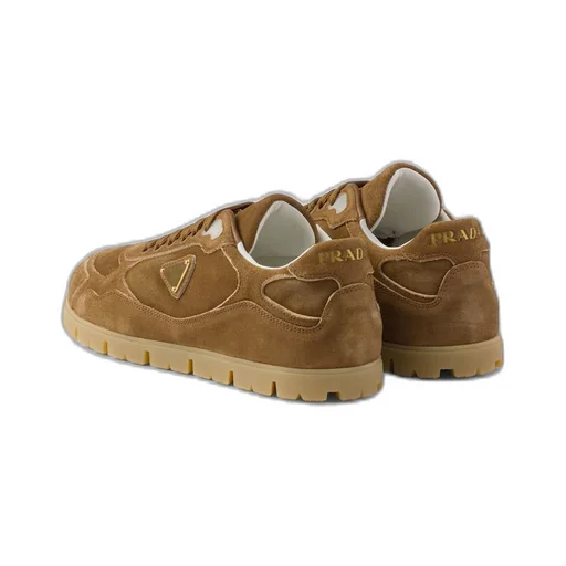 Faded suede sneakers