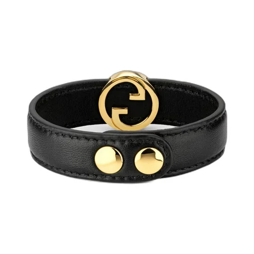 Bracelet with Round Interlocking G