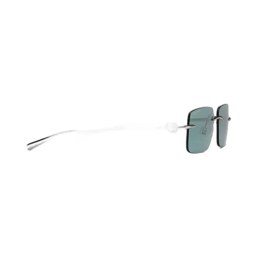 Rectangular frame sunglasses