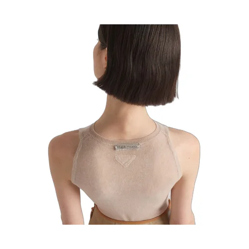 Cashmere tank top