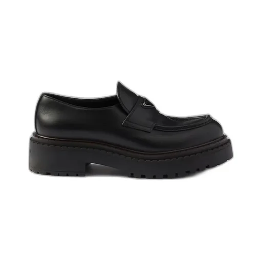 Leather loafers