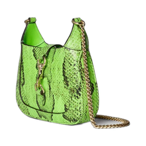 Gucci Jackie Notte python mini bag