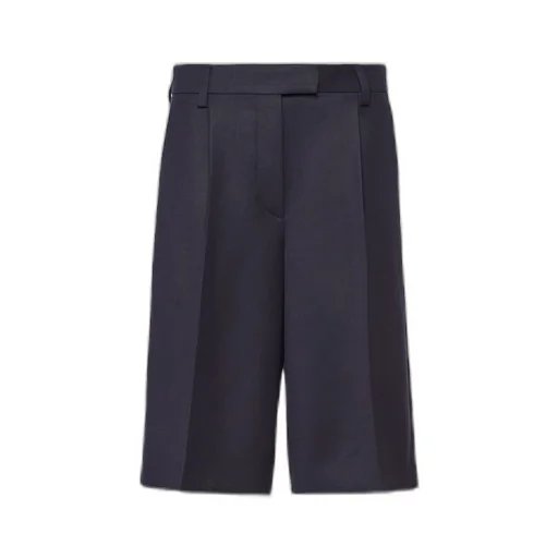 Gabardine Bermuda shorts