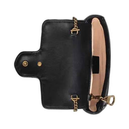 GG Marmont matelassé leather super mini bag