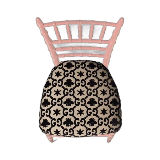 Chiavari chair with GG jacquard