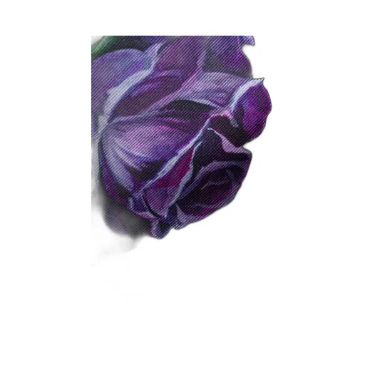 Printed silk twill scarf