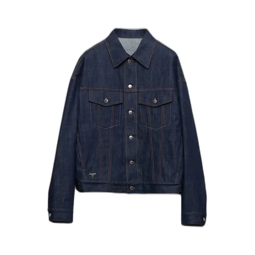 Selvedge denim blouson