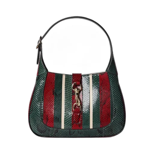 Gucci Jackie python shoulder bag