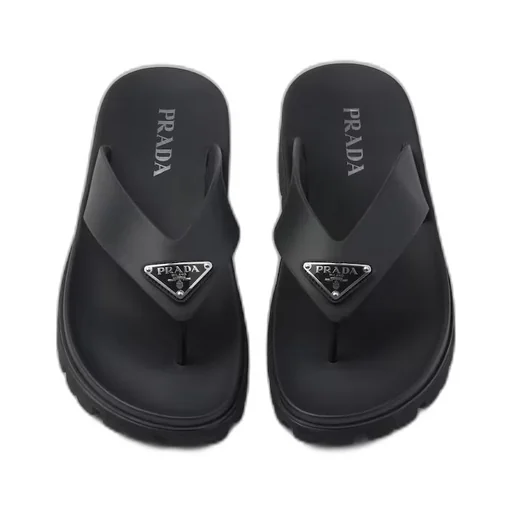 Rubber thong sandals