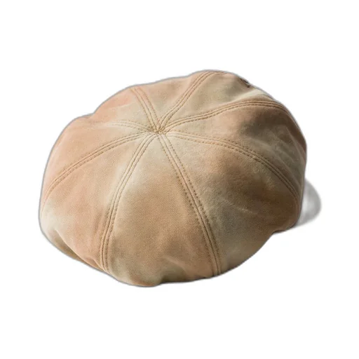 Canvas newsboy cap