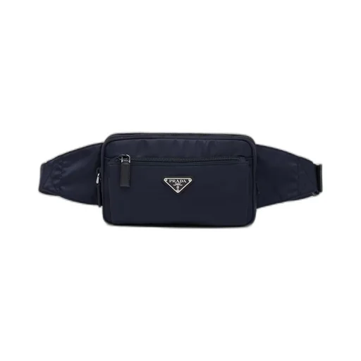 Re-Nylon and Saffiano leather belt bag
