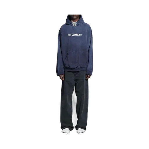 No Comment Hoodie Wide Fit