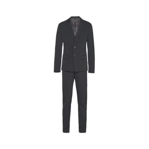 Single-breasted techno stretch suit