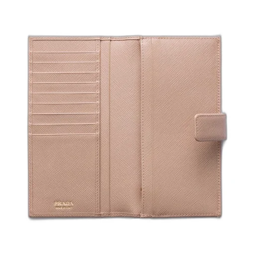 Large Saffiano leather wallet