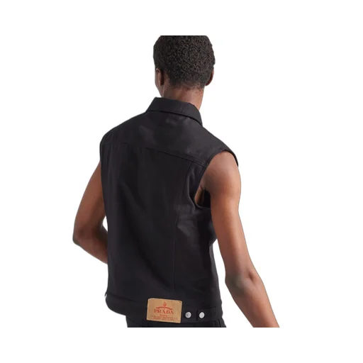 Bull denim vest