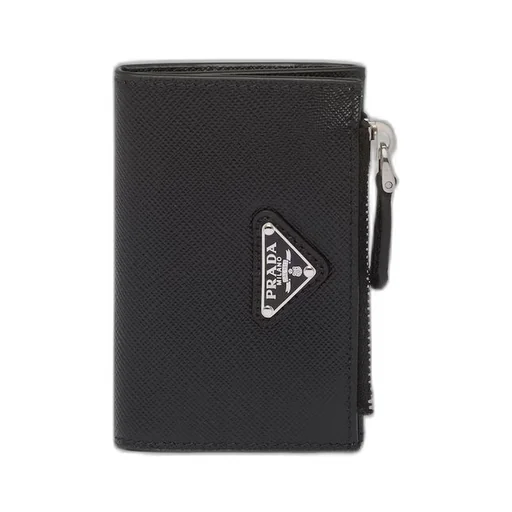Saffiano leather card holder