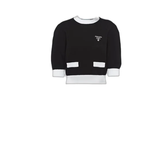 Cotton crew-neck sweater