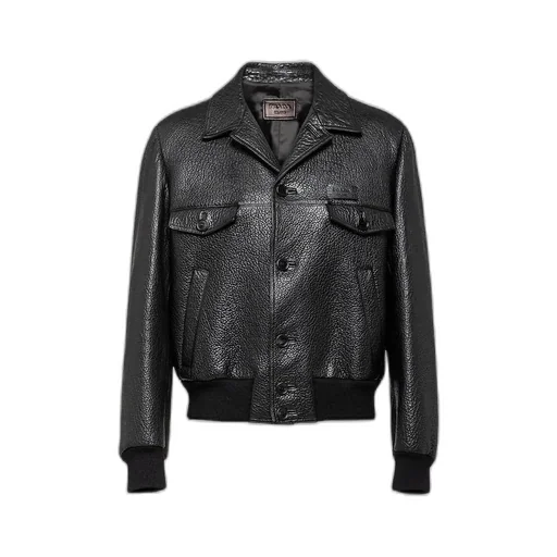 Nappa leather jacket